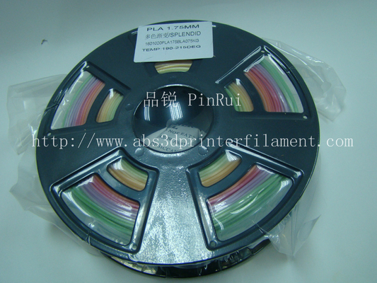 PLAの直径多色刷りの勾配3dプリンター フィラメント1.75/3.0 Mmのワイヤー