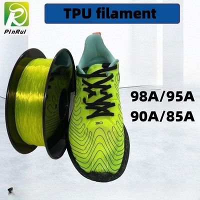 TPUのフィラメント95Aの適用範囲が広い3dフィラメント柔らかい3Dプリンター フィラメントの消耗品1.75mm/3.0 mm