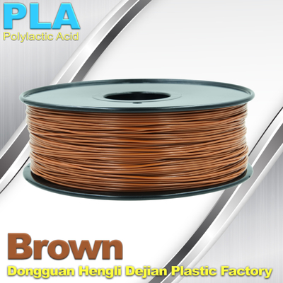 ブラウンPLAのフィラメント3Dプリンター材料1kg/スプール