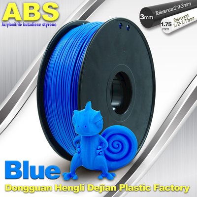 ABS青い蛍光フィラメント、1.75mm/3.0mm 3Dプリンター フィラメント1kg/スプール