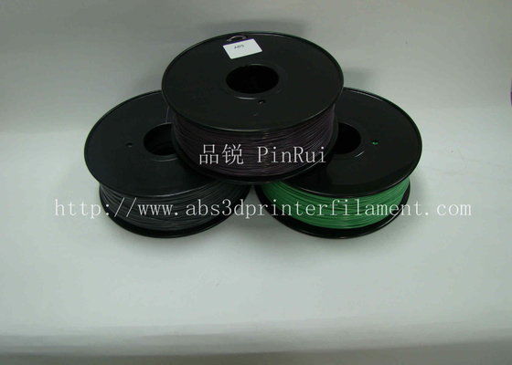 ABS 3d プリンター物質的な色の変更のフィラメント 1.75/3.0mm 3 色