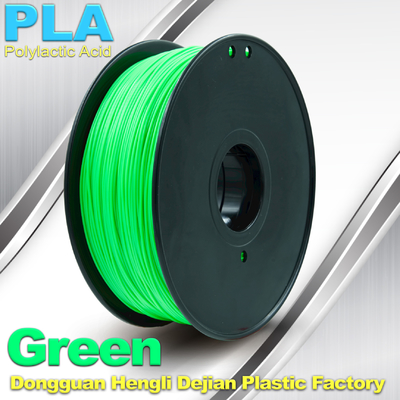 生物分解性 Customorized の緑 3mm PLA 3d プリンター フィラメント 100%
