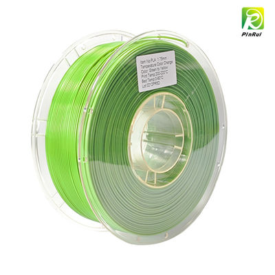 PINRUI 1kg 二色温度変化PLA 3Dプリンターフィラメント 熱活性変色シルク プラスチックロッド用