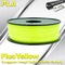 PLA の Fluo 黄色い 3D プリンター蛍光フィラメント材料 1.75/3.0mm