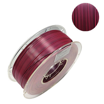 PINRUI 双色シルク PLA フィラメント 1.75mm 双色3Dプリンター シルク PLA フィラメント 1kg (2.2lbs)