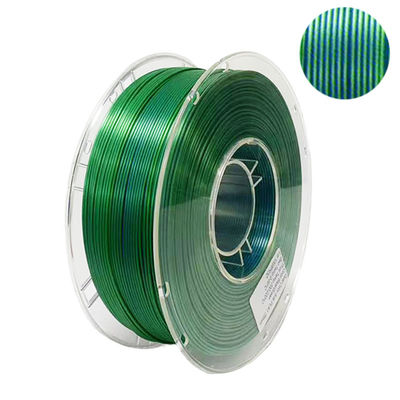 PINRUI 双色シルク PLA フィラメント 1.75mm 双色3Dプリンター シルク PLA フィラメント 1kg (2.2lbs)