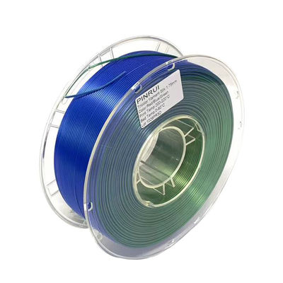 PINRUI トリプルカラーPLAシルクフィラメント 1.75mm 1kg スポール トリプルカラーPLAシルクフィラメント ほとんどのFDMプリンタに適しています