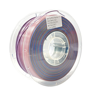 PINRUI PETG レインボー 1.75mm 3Dプリンター フィラメント