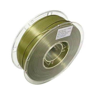 PINRUI シルク PLA フィラメント 1.75mm 1KG (((2.2lbs) スポール精度 +/- 0.03mm 3Dプリンター フィラメント プラスチック FDM 3Dプリンター用