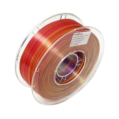PINRUI トリプルカラー PLA シルクフィラメント 1.75mm 1kg FDMプリンター多数にフィット