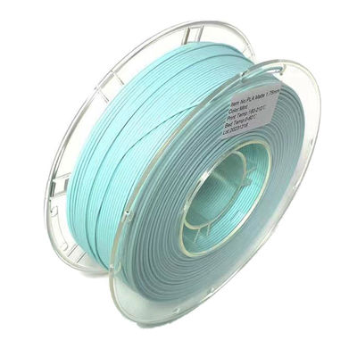 純粋な色1.75mm PLA無光沢3Dプリンター フィラメント