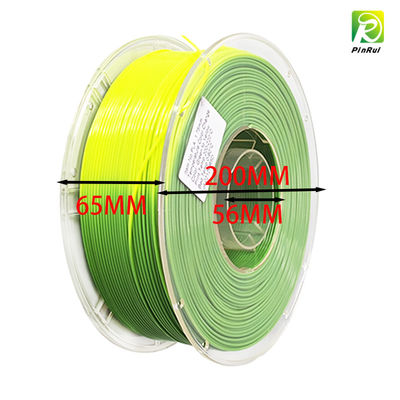 PINRUI 1kg 二色温度変化PLA 3Dプリンターフィラメント 熱活性変色シルク プラスチックロッド用
