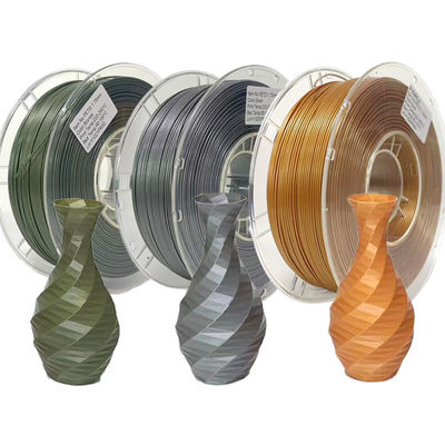 High Precision PETG Filament for 3D Printing with ±0.03mm Tolerance and 200℃-240℃ Print Temperature in 12+ Colors