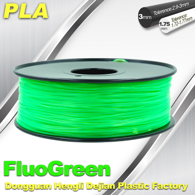 Markerbot のための PLA の卓上 pla 3d の印刷の物質的な蛍光フィラメント